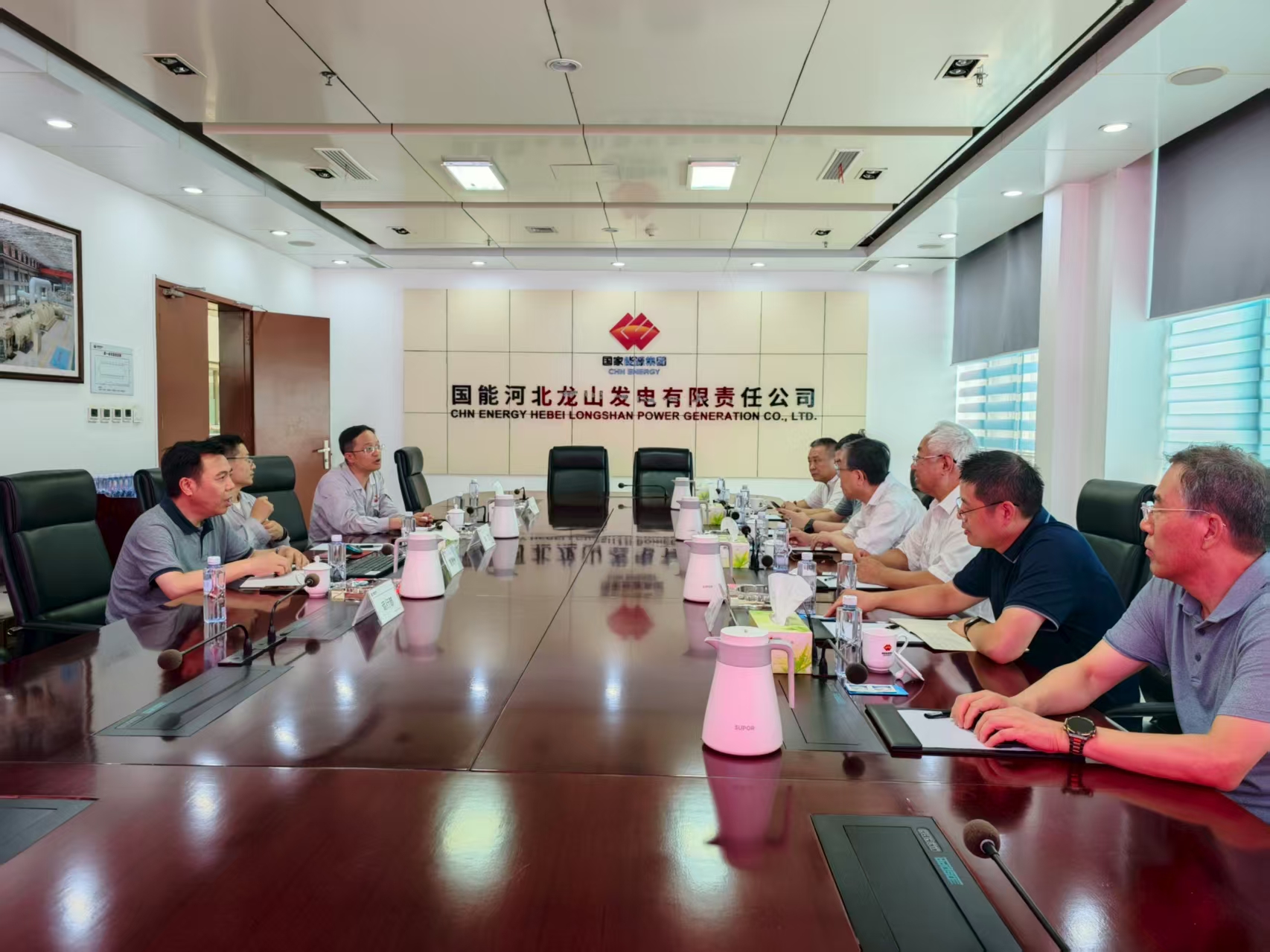 赫普能源联袂权威专家团考察龙山电厂 助力火电“抽汽蓄能”技术迈向更高峰(图4)